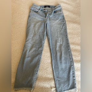 Wide leg jeans